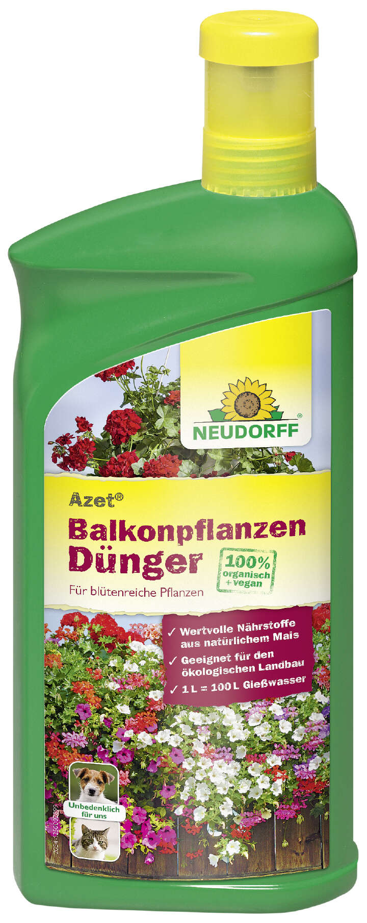 NEUDORFF Azet BalkonpflanzenDünger Flüssig